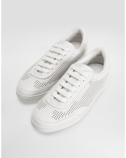Dolce & Gabbana Natural Sneaker Bassa for men