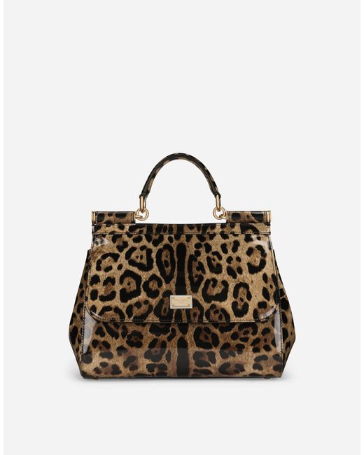 Dolce & Gabbana Brown KIM DOLCE&GABBANA Henkeltasche Sicily groß