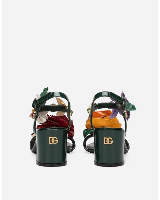 Dolce & Gabbana White Sandalo