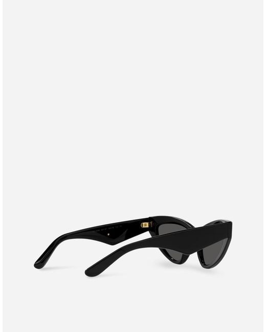 Dolce & Gabbana Black Dg4439 Dg Crossed Sunglasses