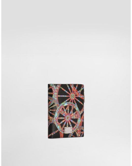Dolce & Gabbana White P.Foglio Bifold for men
