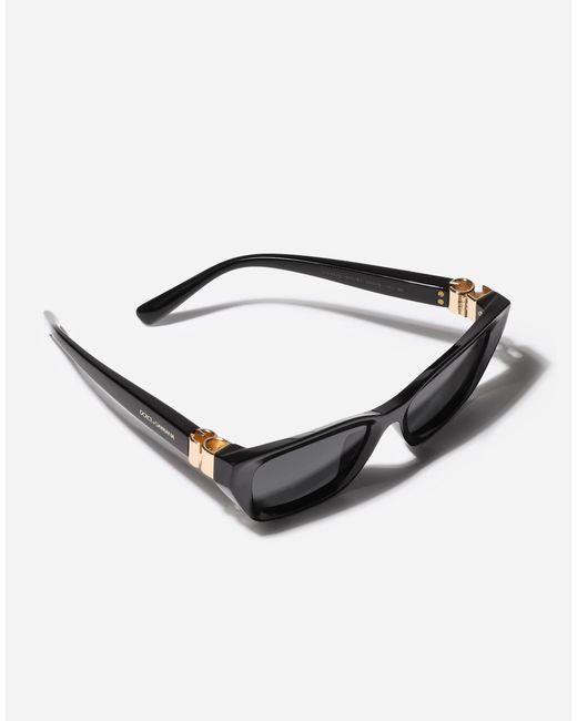 Dolce & Gabbana Gray Dg Hinge Sunglasses