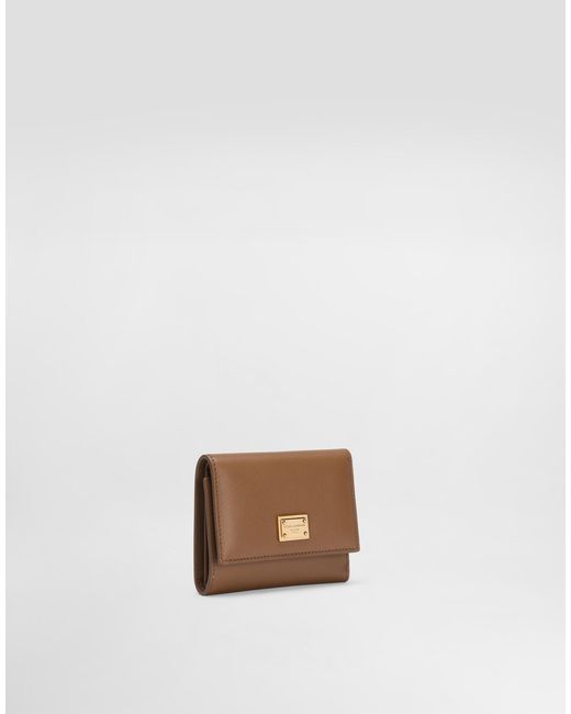 Dolce & Gabbana Natural Plongé Calfskin Wallet