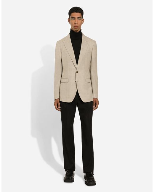 Dolce & Gabbana Natural Stylish Jacket for men