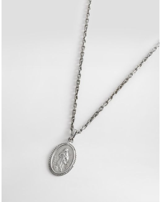 Collana di Dolce & Gabbana in White da Uomo