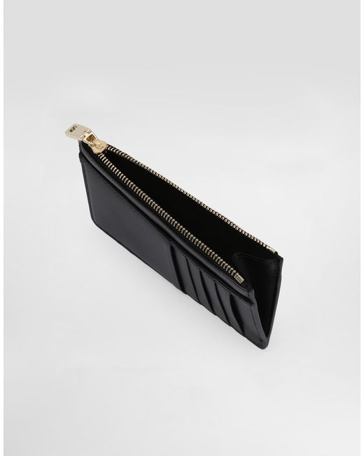Dolce & Gabbana Black Medium Devotion Card Holder