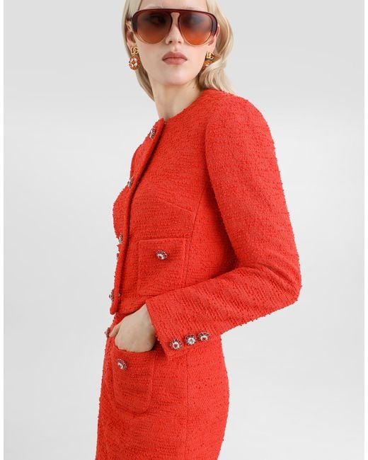Dolce & Gabbana Red Giacchino