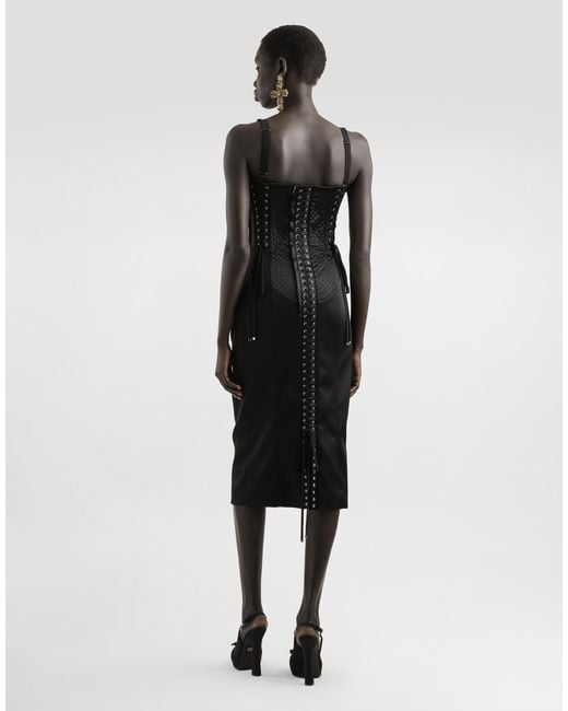 Abito Strapless di Dolce & Gabbana in Black