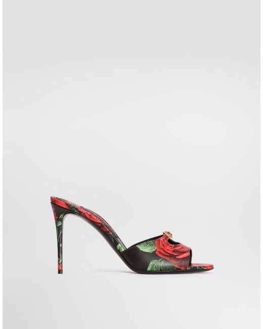 Dolce & Gabbana Natural Ciabatta Tacco