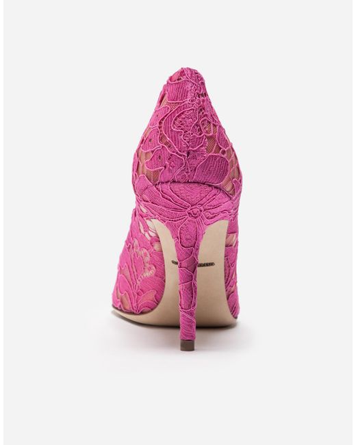 Dolce & Gabbana Pink Pump