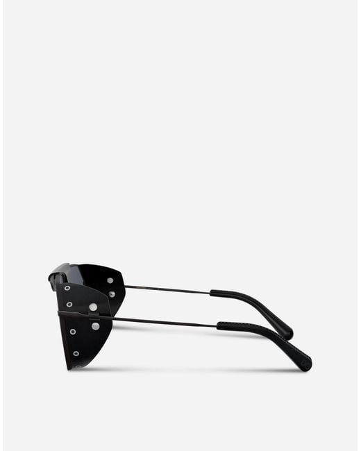 Dolce & Gabbana Gray Panama Sunglasses for men