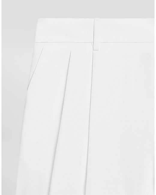 Dolce & Gabbana White Pantalone for men