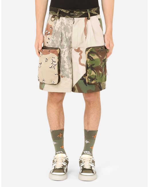 Dolce \u0026 Gabbana Cotton Camouflage 