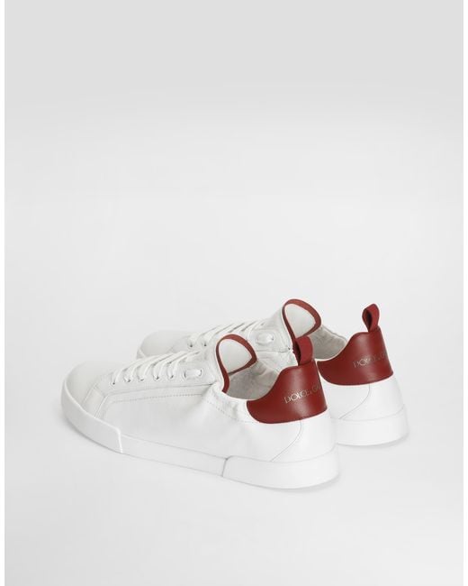 Dolce & Gabbana White Sneaker Bassa for men