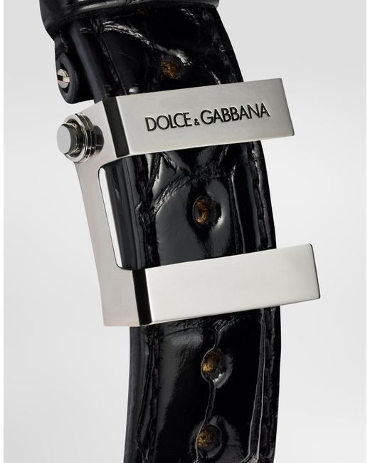 Dolce & Gabbana White Dg7 Gattopardo Watch for men