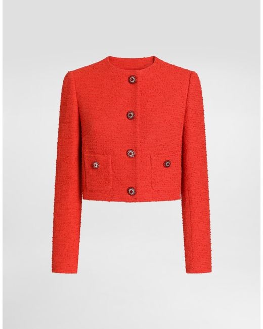 Dolce & Gabbana Red Giacchino