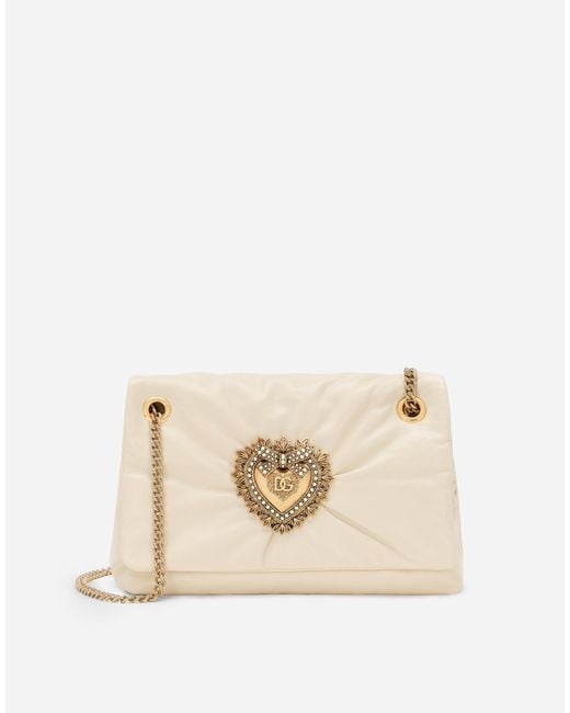 Bolso Devotion Soft mediano Dolce & Gabbana de color Natural