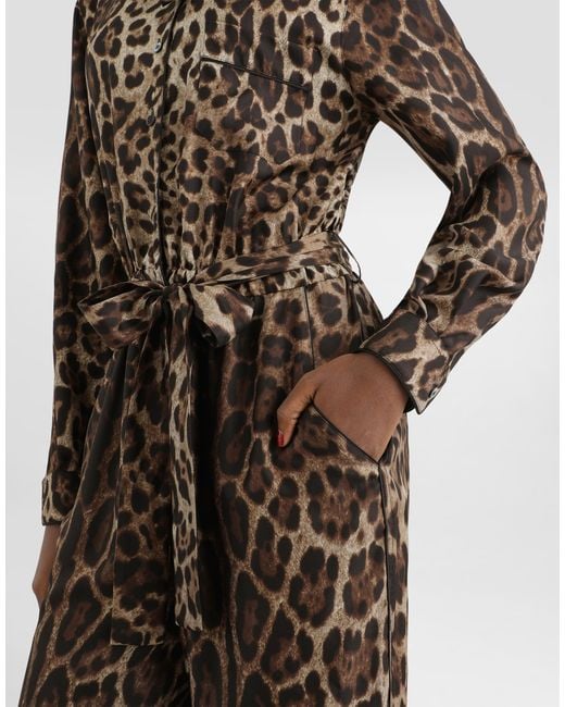 Dolce & Gabbana Multicolor Pajama Jumpsuit