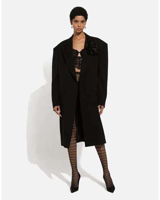 Dolce & Gabbana Black Cappotto