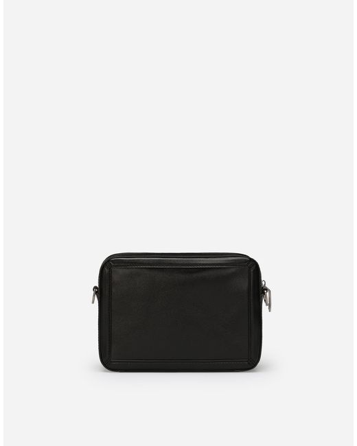 Dolce & Gabbana Black Calfskin Mini Bag for men