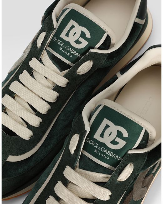Zapatilla Dg Cushion Dolce & Gabbana de hombre de color Green
