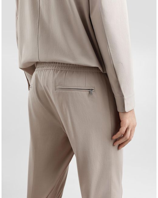 メンズ Dolce & Gabbana コットン ジョギングパンツ Natural