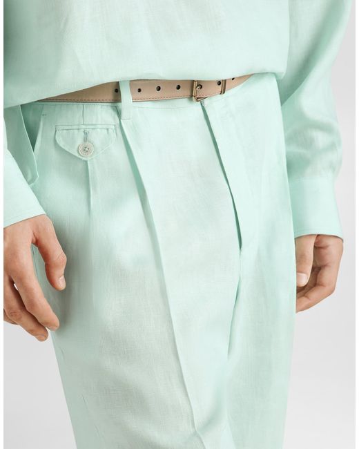 Dolce & Gabbana Blue Pantalone for men