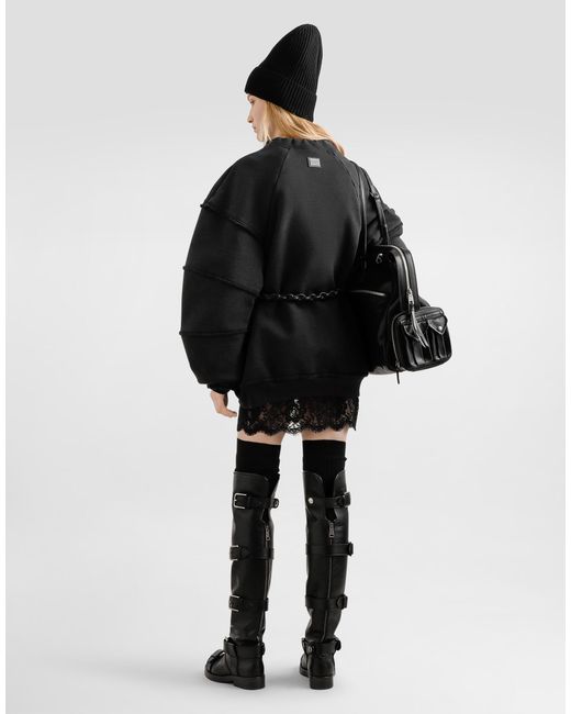 Dolce & Gabbana Black Short Skirt