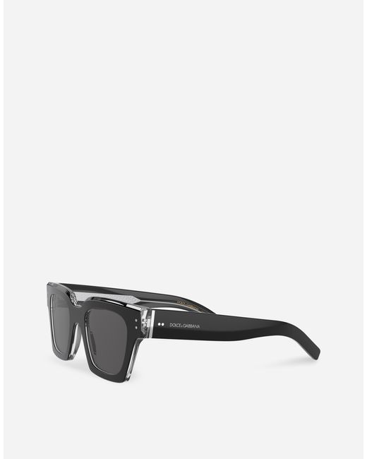 メンズ Dolce & Gabbana Dg Icon Sunglasses Gray