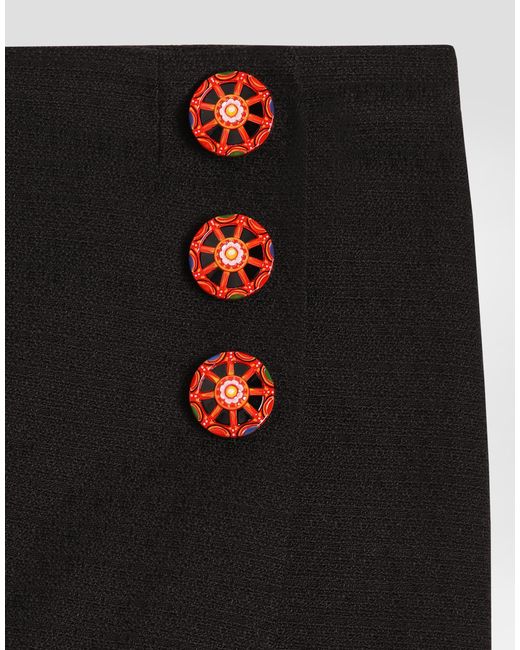 Dolce & Gabbana Black Miniskirt