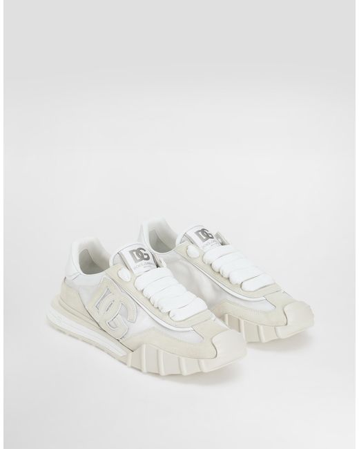 Dolce & Gabbana White Dg Athletic Sneakers for men