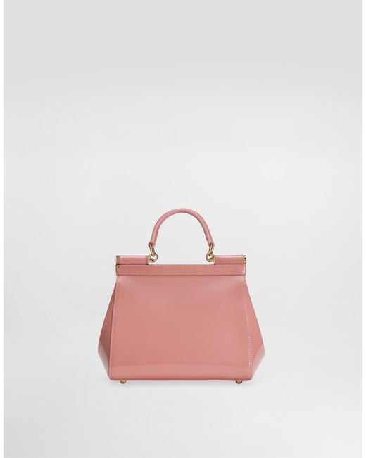 Dolce & Gabbana Pink Medium Sicily Handbag