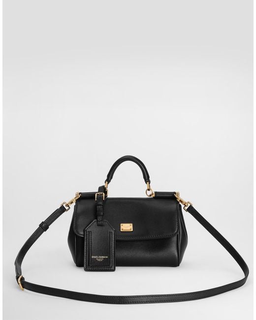 Dolce & Gabbana Black My Sicily Handbag