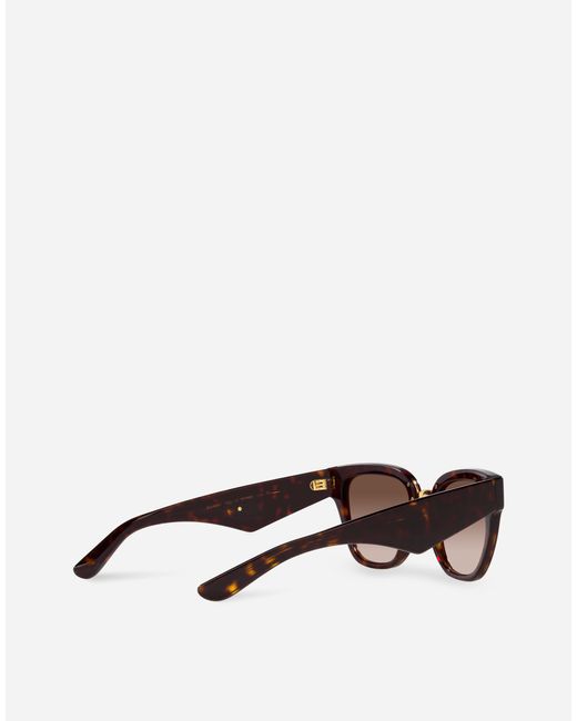 メンズ Dolce & Gabbana Dg Crossed Sunglasses Brown