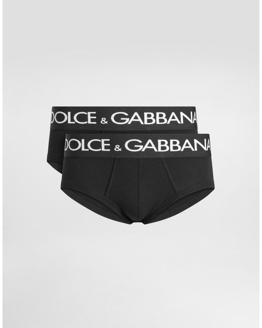 Dolce & Gabbana Black Slip Brando 2-Pack for men