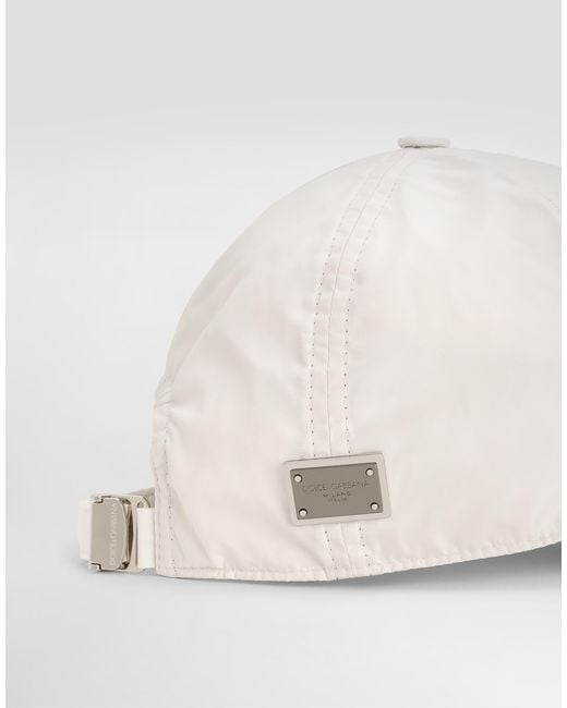 Dolce & Gabbana Baseballkappe Mit Logo in Natural für Herren
