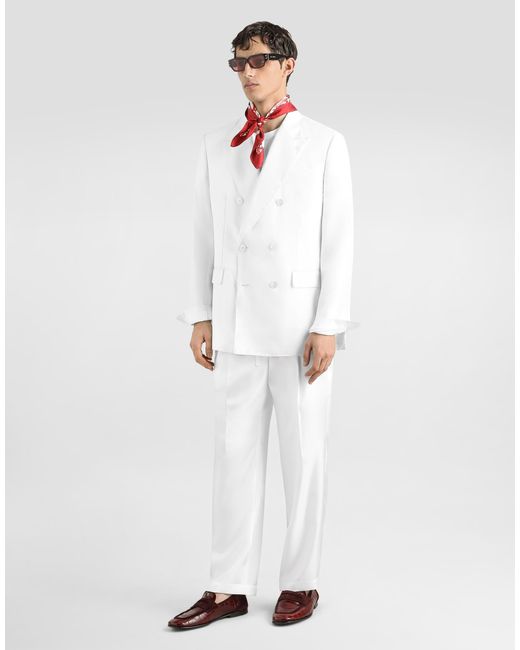 Dolce & Gabbana White Giacca for men