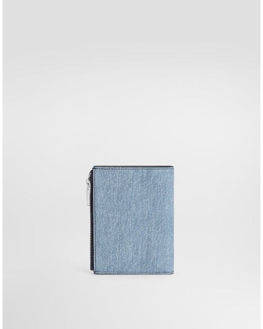 Dolce & Gabbana Blue P.Foglio Bifold for men