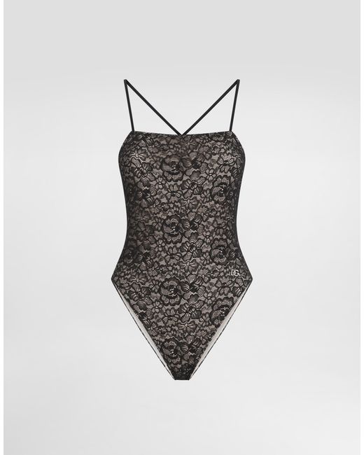 Dolce & Gabbana Black One-Piece