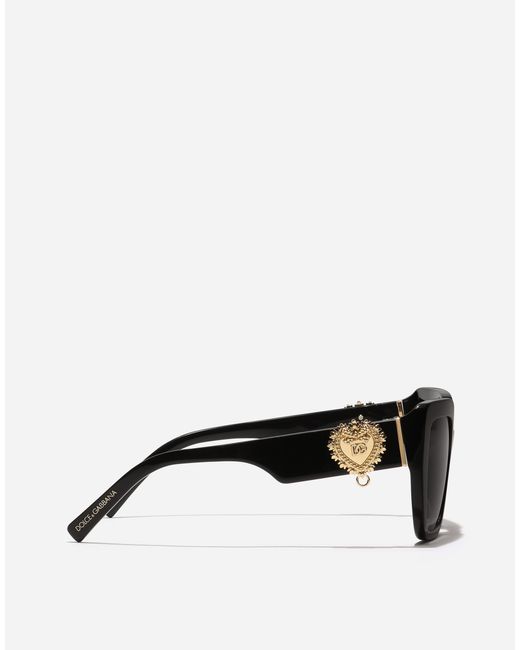 Dolce & Gabbana Black Devotion Sunglasses