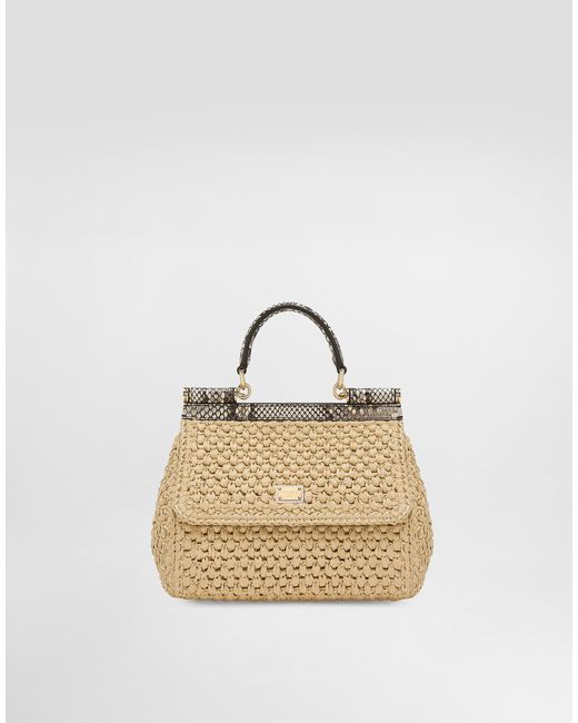 Dolce & Gabbana Sicily ミディアム ハンドバッグ Metallic