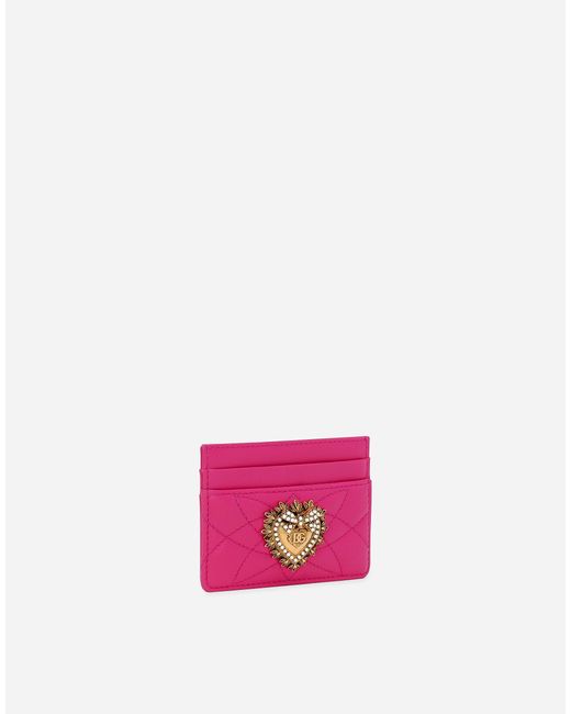 Dolce & Gabbana ディヴォーション カードホルダー Pink