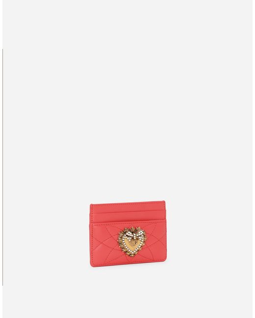 Dolce & Gabbana Red Devotion Card Holder