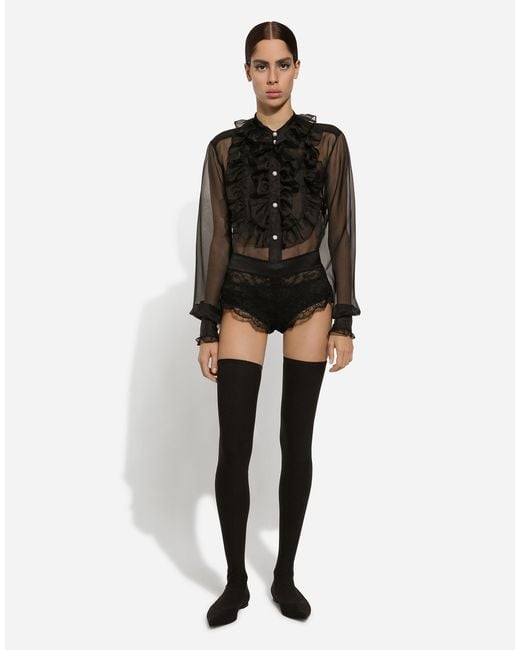 Dolce & Gabbana Black Camicia