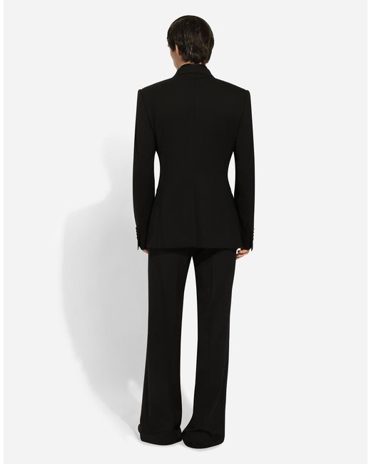 Dolce & Gabbana Black Pantalone for men