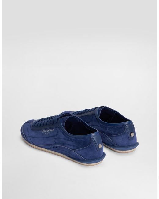 Dolce & Gabbana Blue Suede Lipari for men