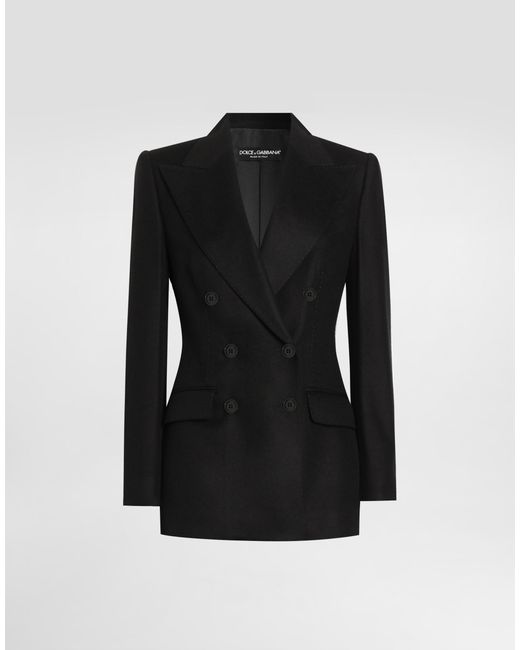 Dolce & Gabbana Black Double-Breasted Jacket