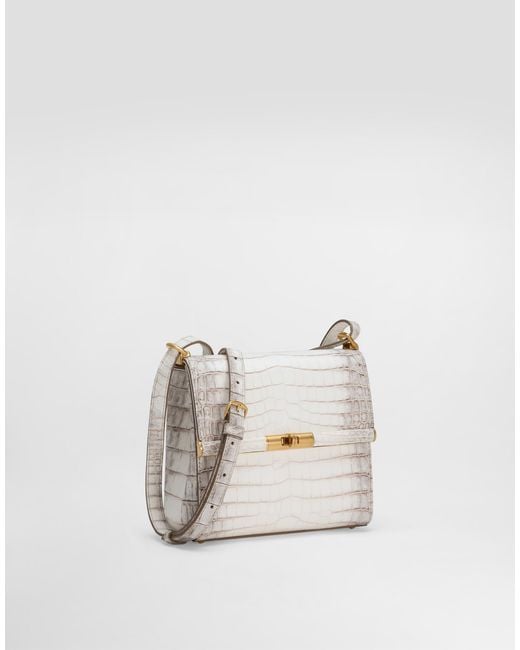 Dolce & Gabbana White Marlene City Bag