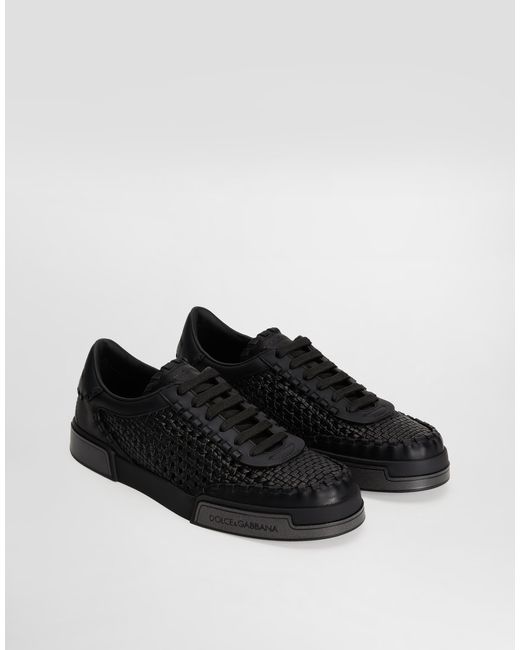 Dolce & Gabbana Black Portofino Yacht Shoes for men