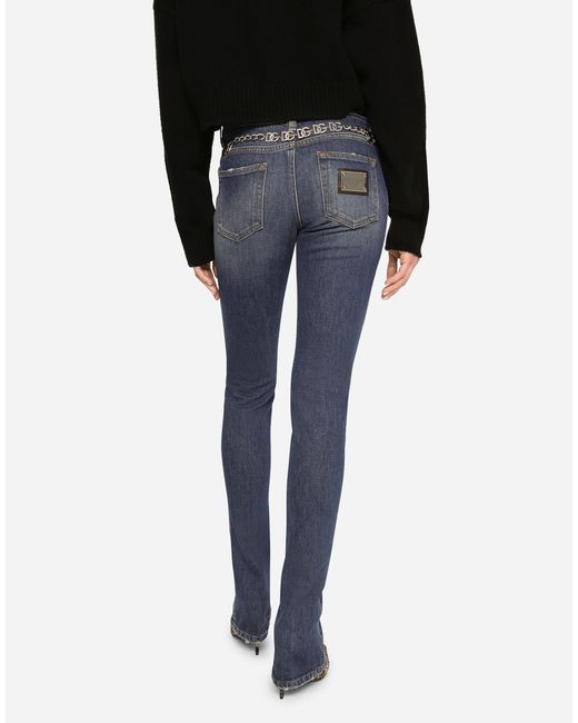 Dolce & Gabbana ベルボトムジーンズ Blue